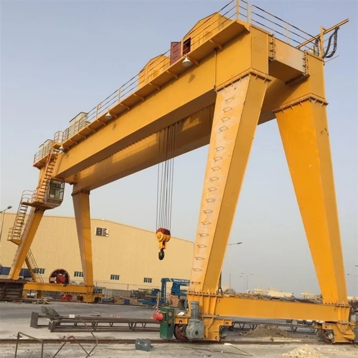 Customized Electric Motor Driven Double Girder Gantry Crane