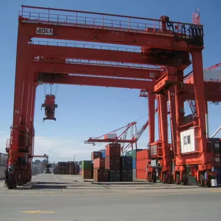 RTG-Kran-Gummireifen-Container-Portalkran