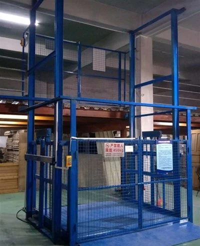 Lagerhydraulischer elektrischer Lastenaufzug